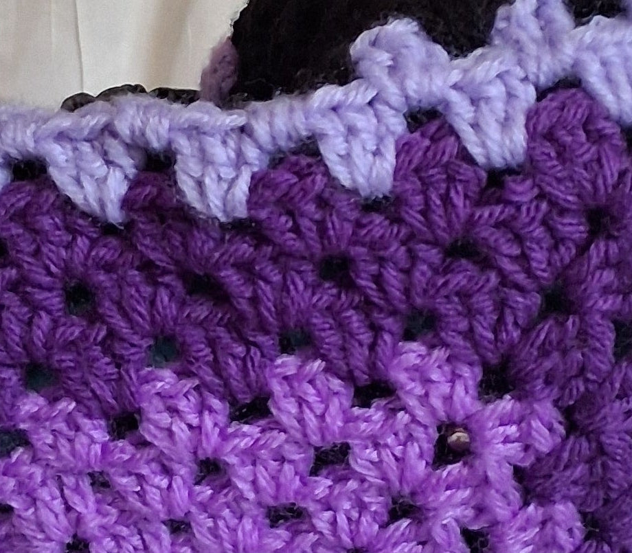Granny Square Bucket Bag  (large)