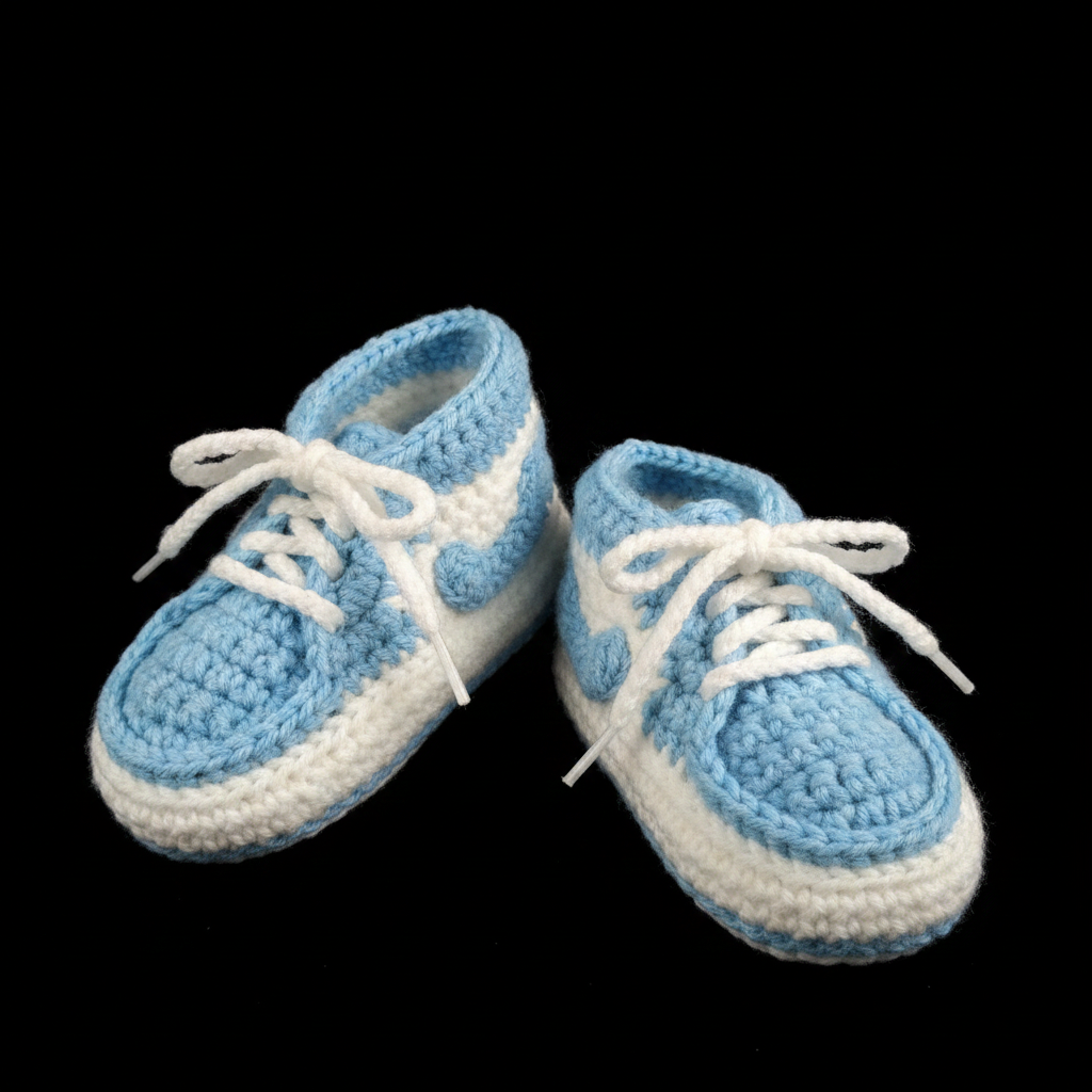 Baby 0-12 mos. Sneaker slippers Nike style
