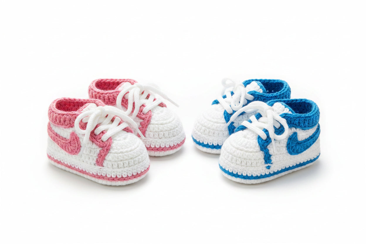 Baby 0-12 mos. Sneaker slippers Nike style