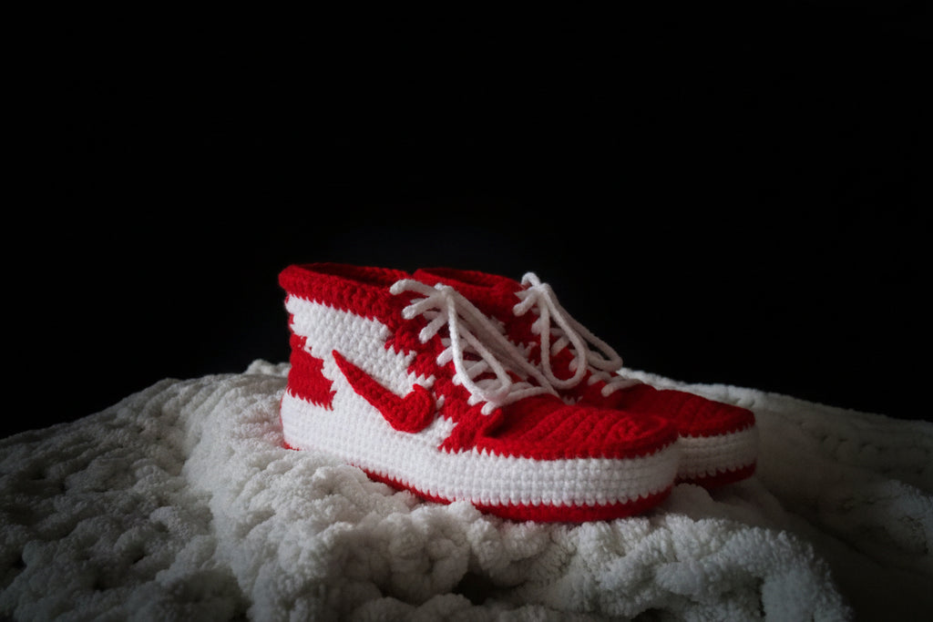 Swoosh Style Sneaker Slippers