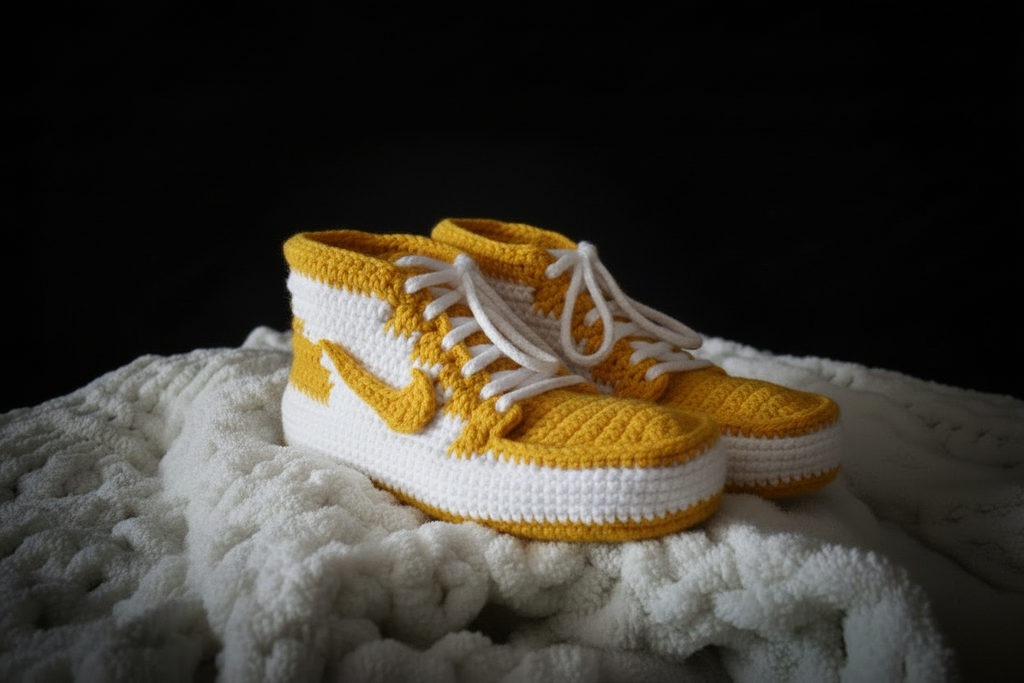 Swoosh Style Sneaker Slippers