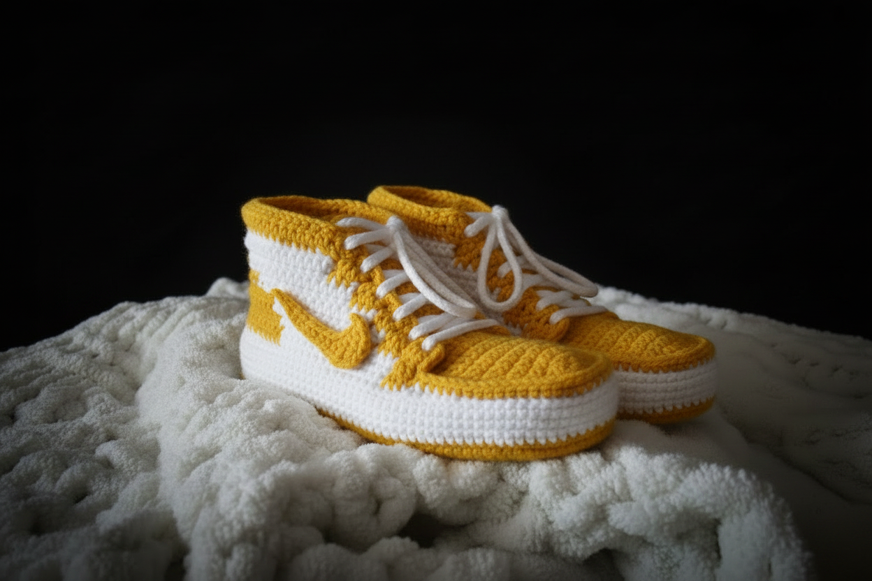 Swoosh Style Sneaker Slippers
