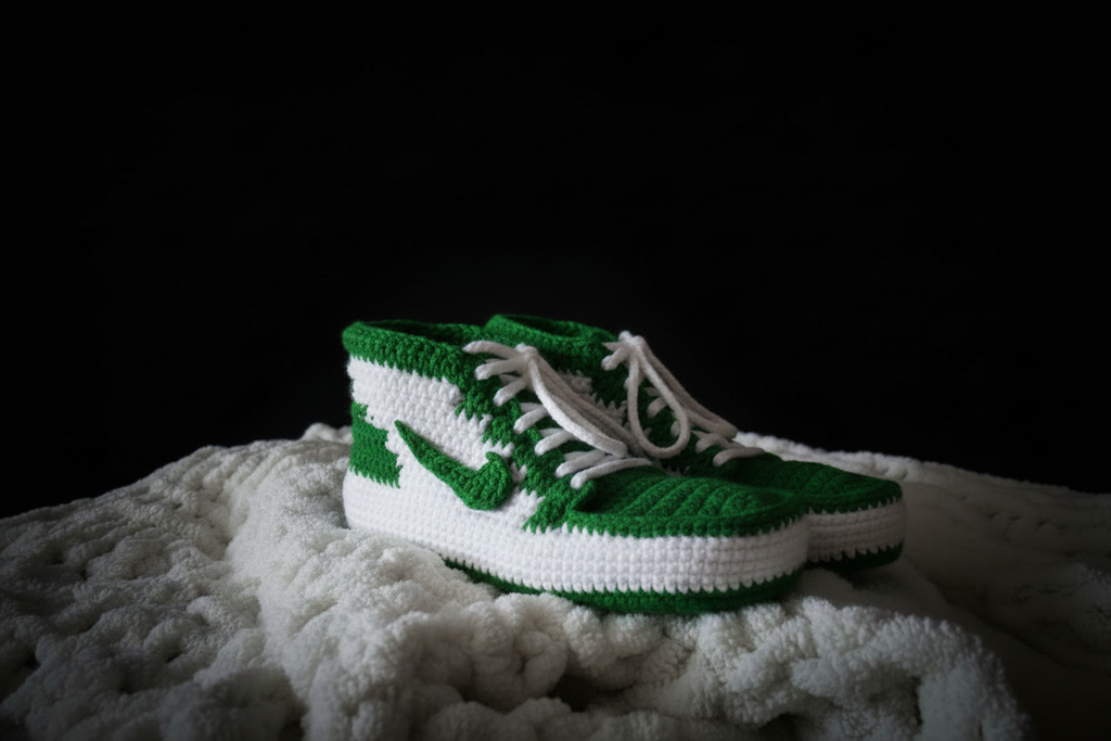 Swoosh Style Sneaker Slippers
