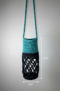 I-cord Crossbody Style Water Bottle Bag